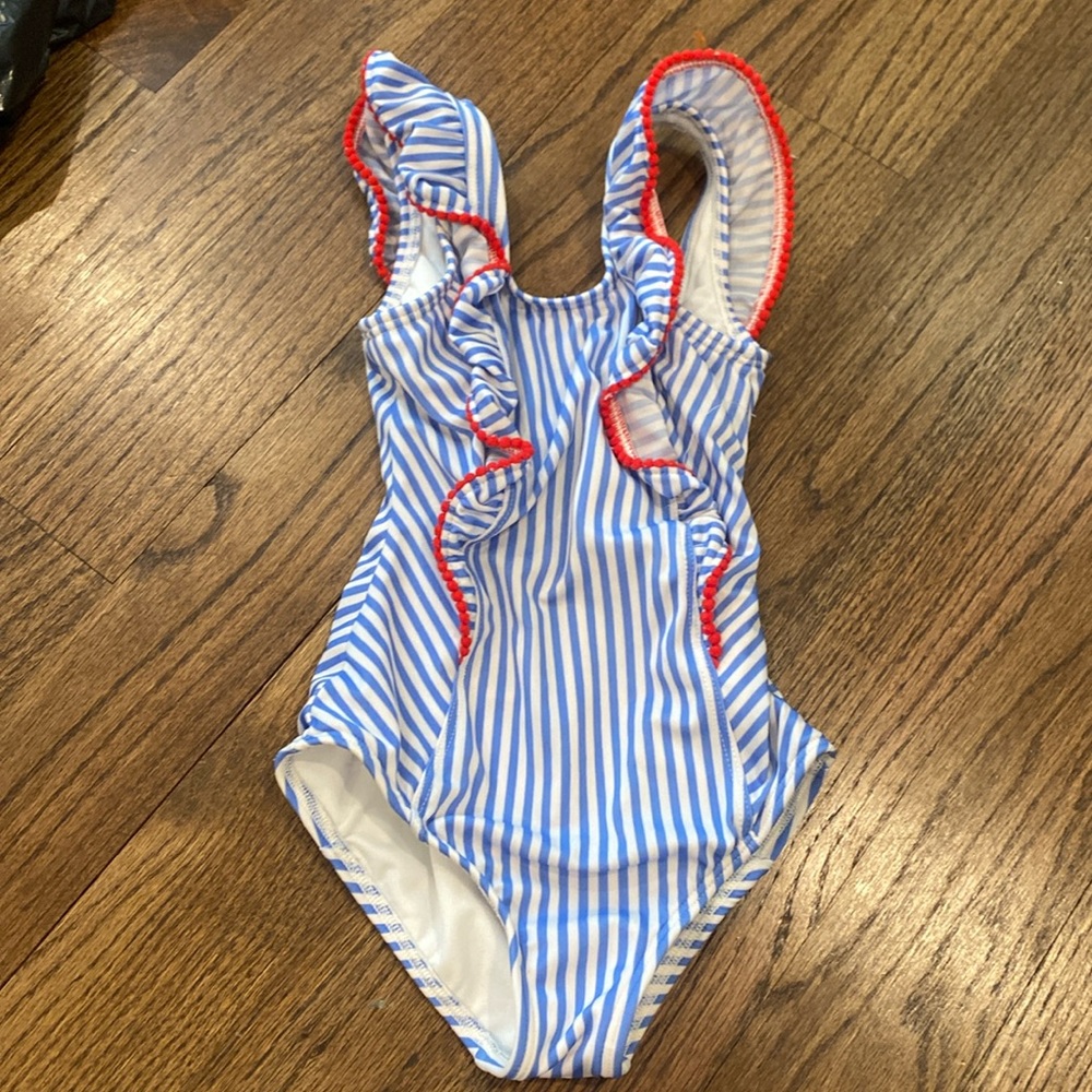 Cat & Jack Red White & Blue Swimsuit
